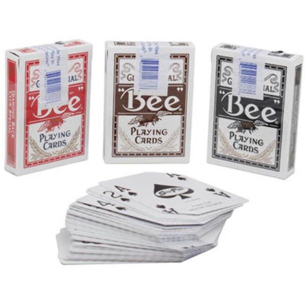 Playing Cards Bee Used 12CT Display