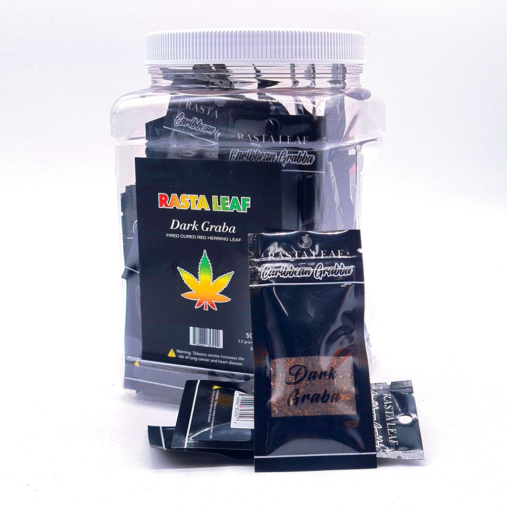Rasta Leaf DARK 3.5G Pouch 50CT Jar