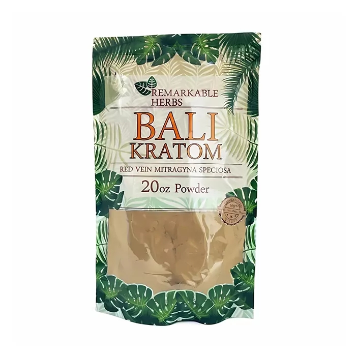 Remarkable Herbs Red Vein Bali Kratom 20oz Powder