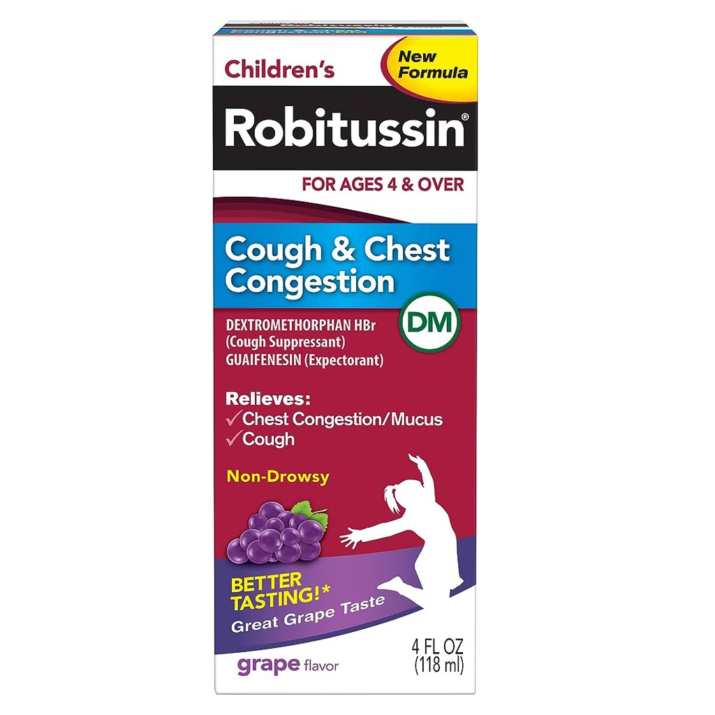 Robitussin Children's Cough/Chest DM 4oz