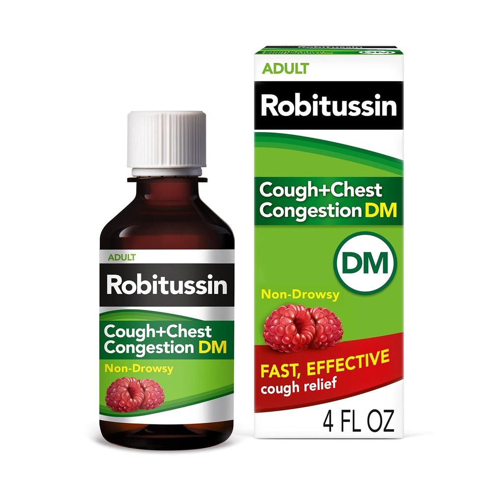 Robitussin Adult Cough/Chest DM 4oz