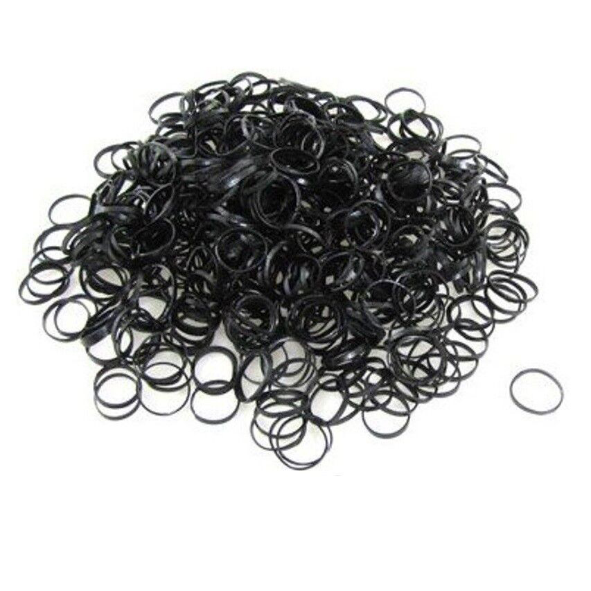 Rubber Bands Black Small