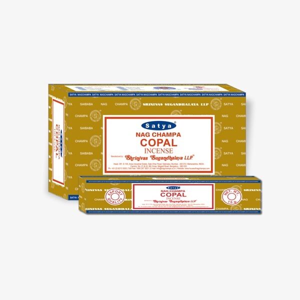 Satya Nag Champa Incense Copal 15G/12CT Box