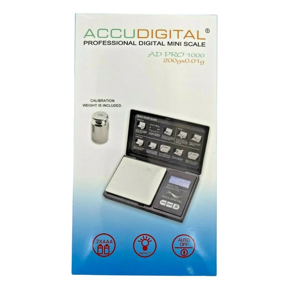Scale ACCU AD Pro 1000 Digital Medium 200G x 0.01G