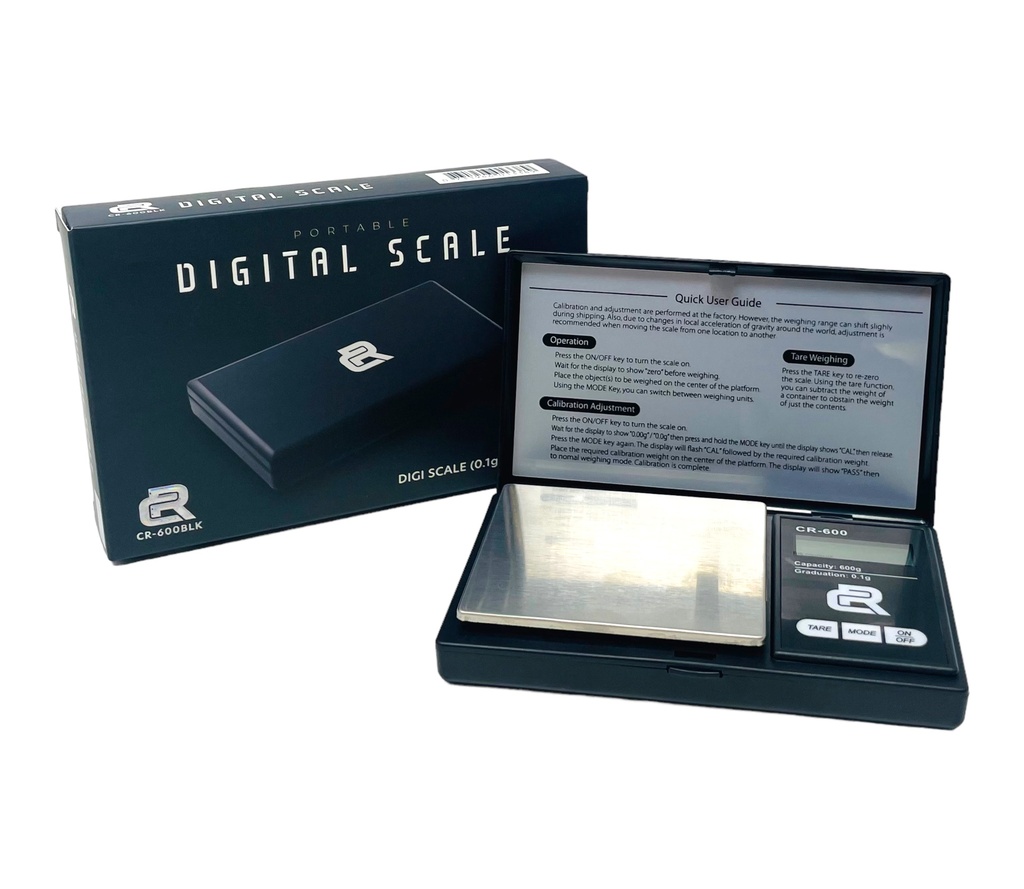 Scale Digital Medium CR BLK 600g x 21.16oz