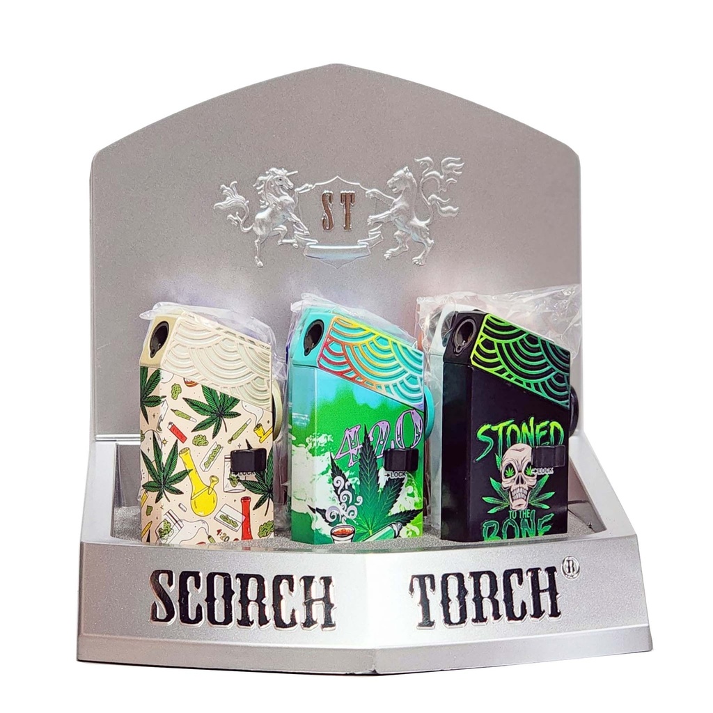 Scorch Tattoo Torch Lighter (61712) 9CT Display