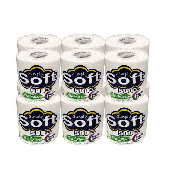Bathroom Tissue (Simply Soft) 48CT Case