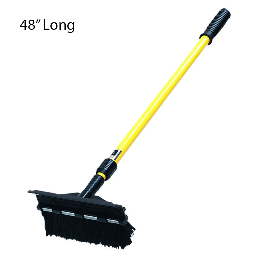 Snow Broom & Scraper Adjustable 48"