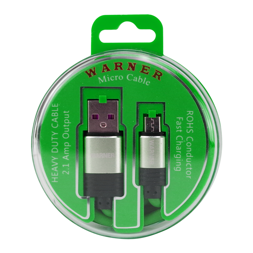 Warner Fast Dual Wall Plug USB And C Type Ports With C Type Cable Combo (22203)
