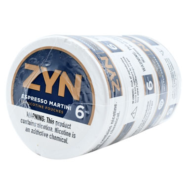 ZYN Nicotin Pouches ESPRESSO MARTINI 5PK 6MG