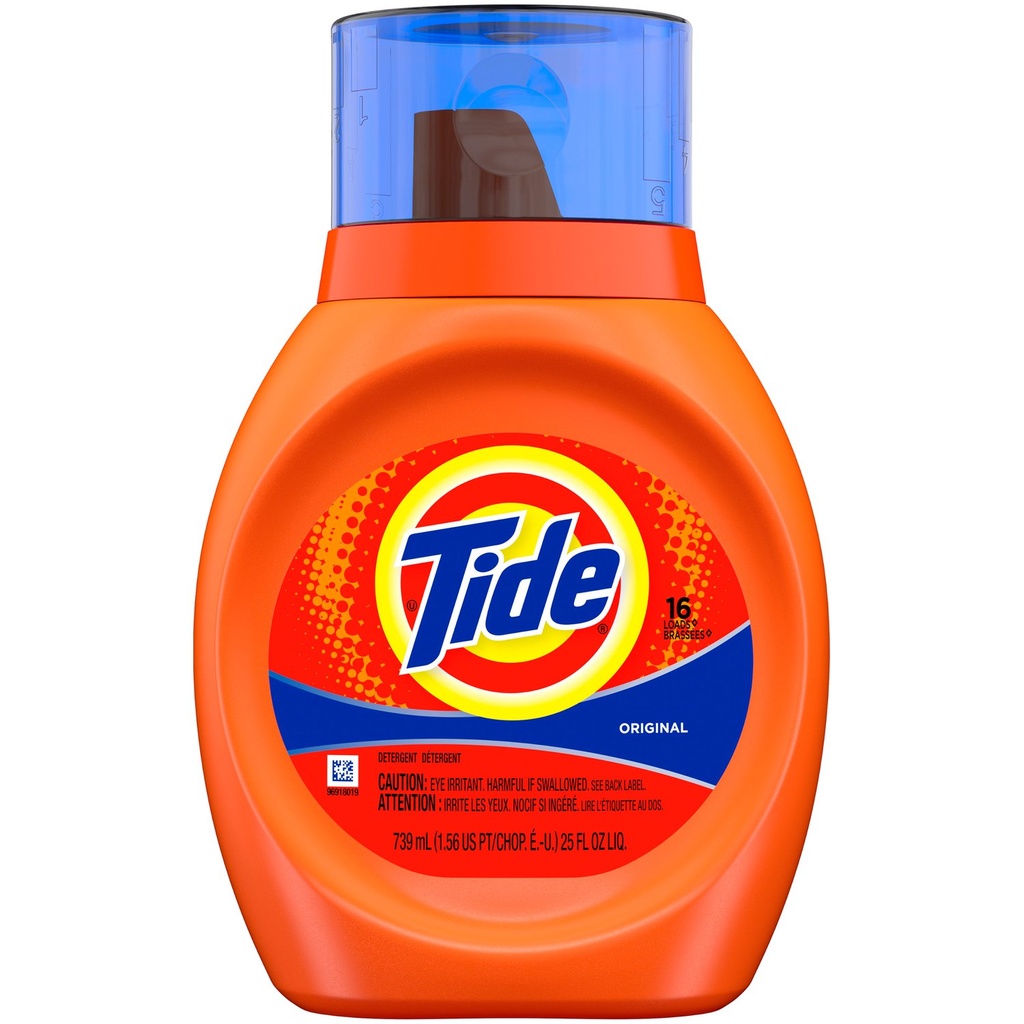 Tide Laundry Detergent Liquid Original 25oz