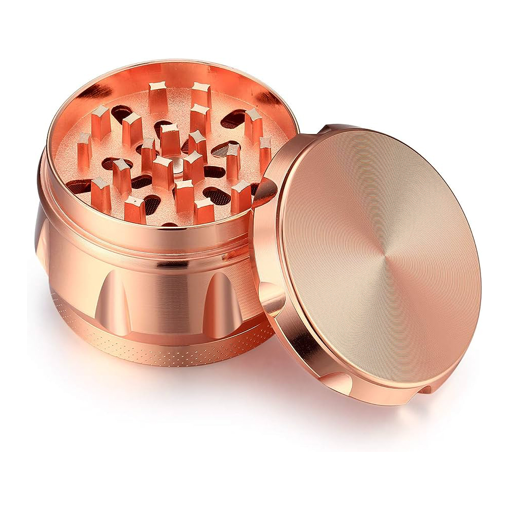 Tobacco Grinder 4 Part Cosmetic Style Each