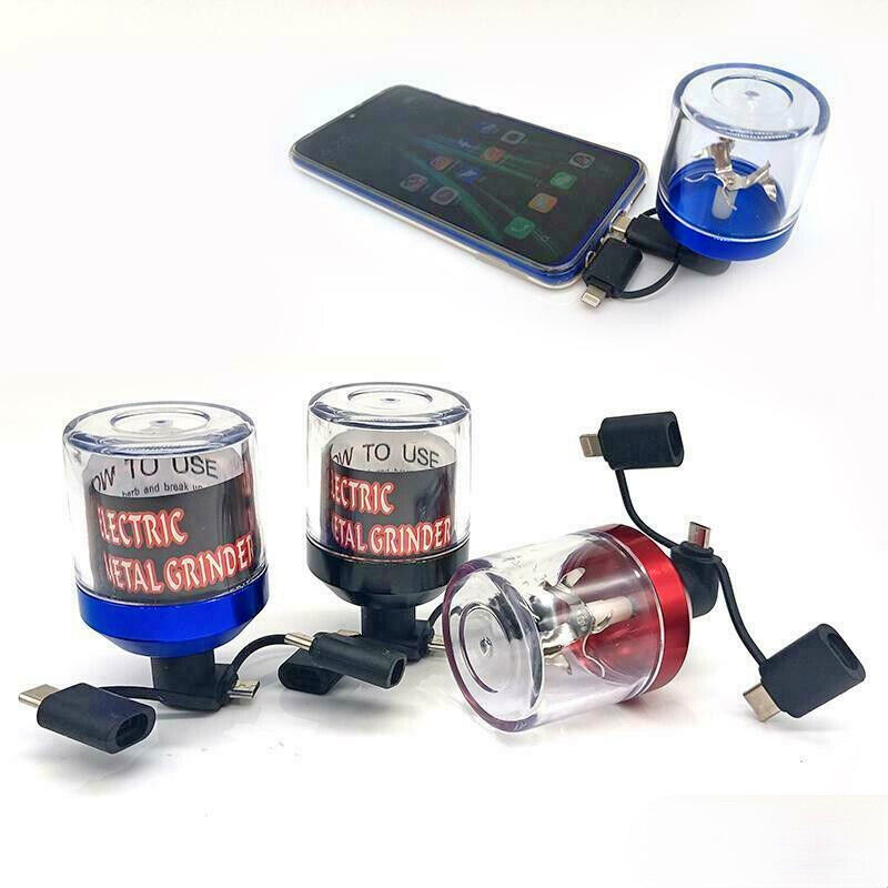 Tobacco Grinder Plug In To Phone Electric Grinder
