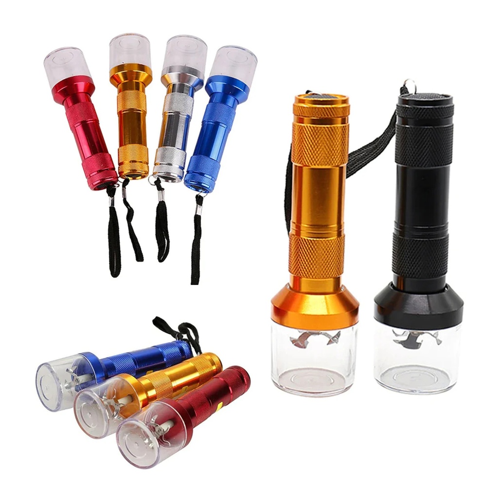 Tobacco Grinder Electric Tall (AAA Bat. 3PCS Req.) Each