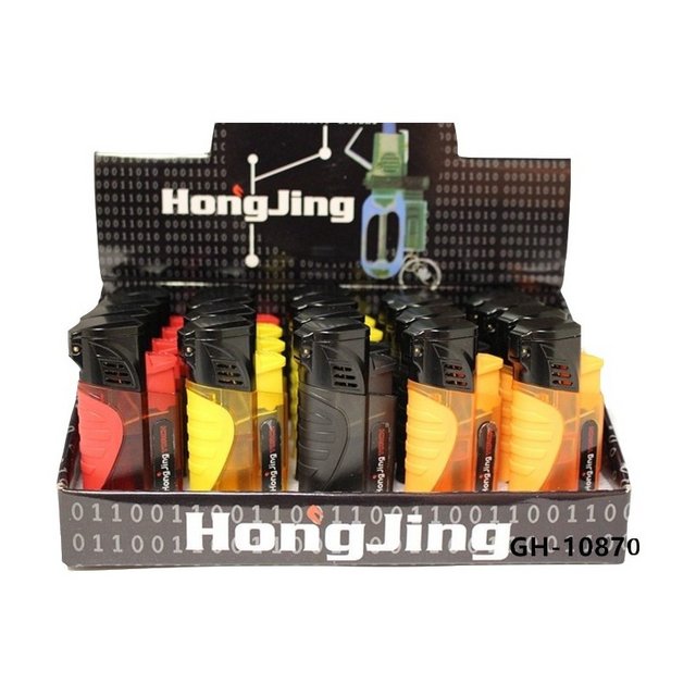 Triple Laser Jet Flame Torch Lighter With Cutter 20ct Display