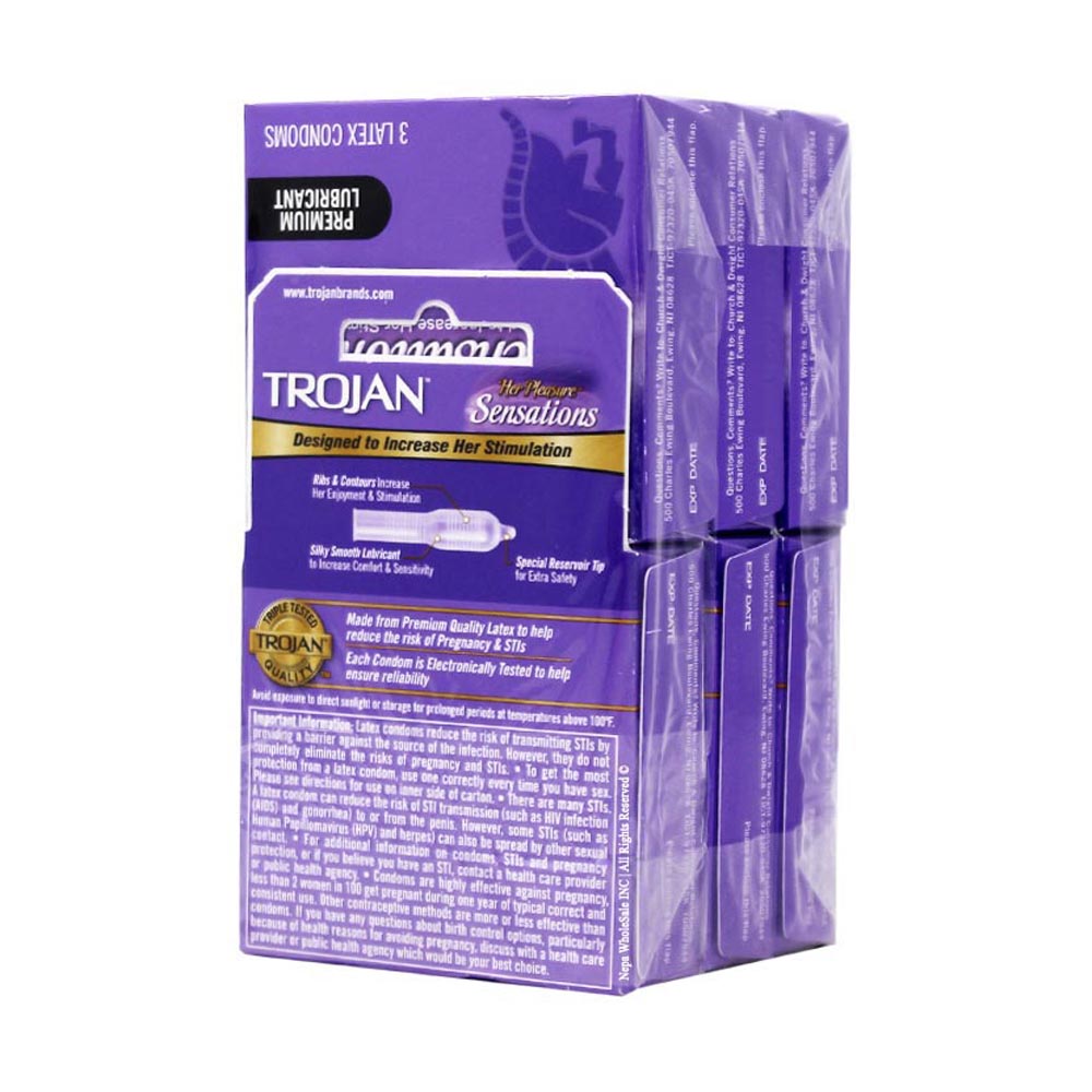 Trojan Her Pleasure 3'S/6CT