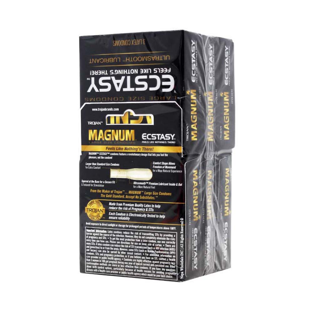 Trojan Magnum Ecstasy 3'S/6CT