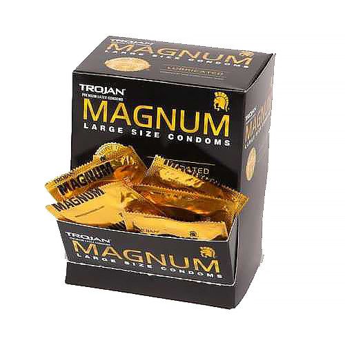 Trojan Magnum Lubricated Large 48CT Box