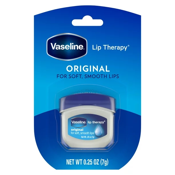Vaseline Lip Therapy Original Jar 0.25oz 8CT Display Ea