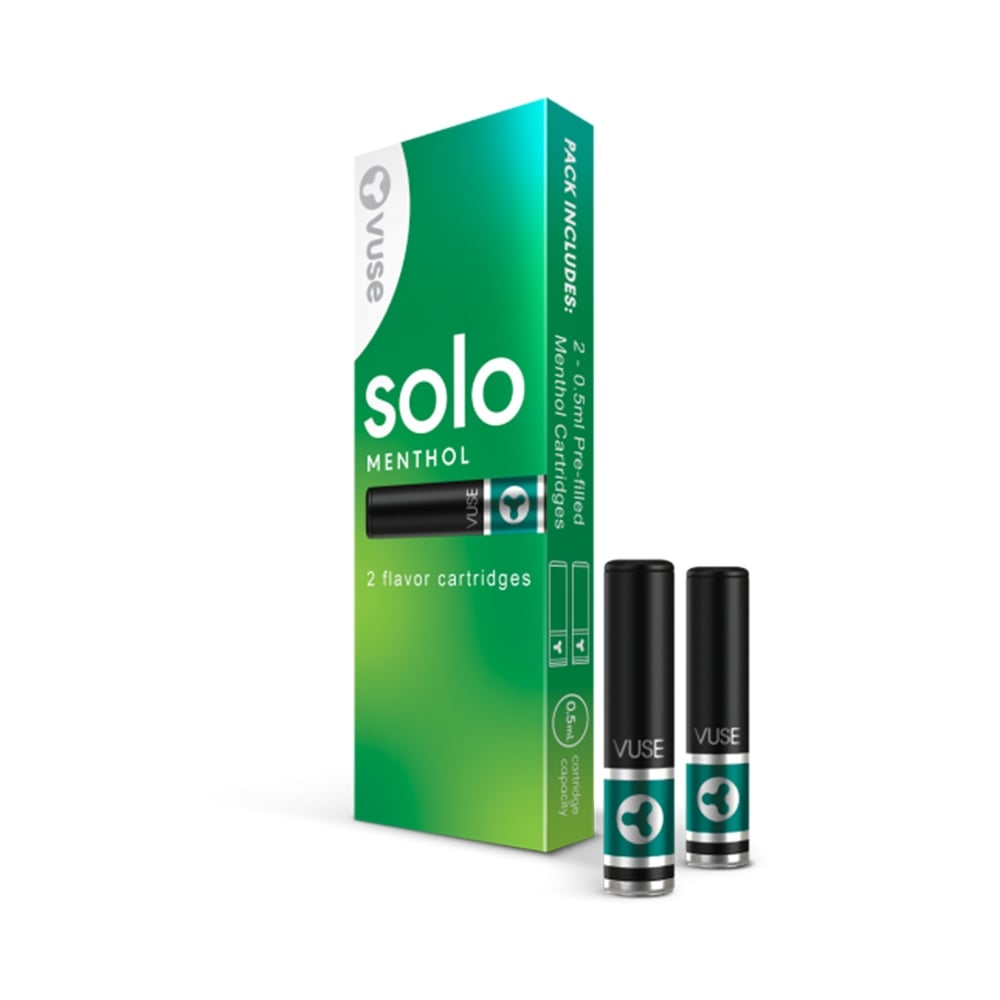 Vuse Solo Menthol E-Cig Cartridge 4.8% 2'S/5PK