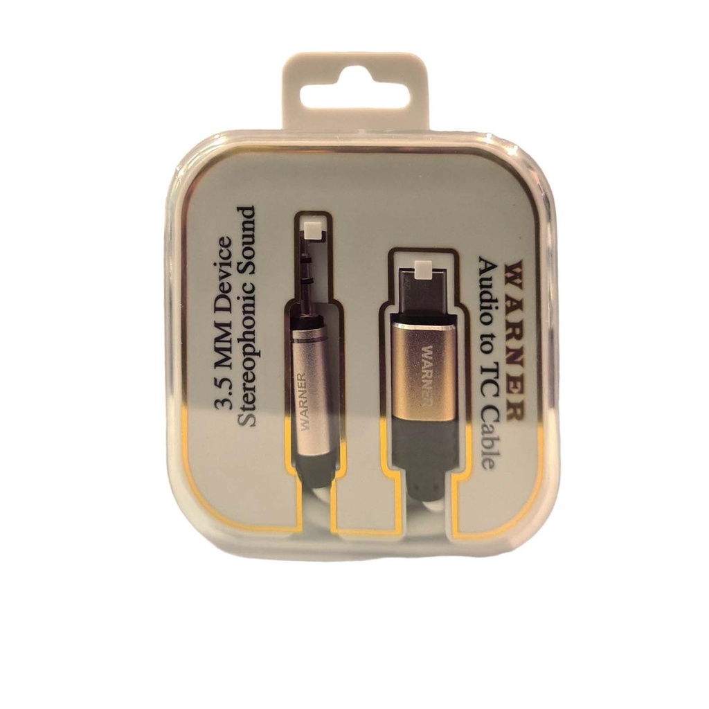 Warner Audio To C Type 3.5MM Stereophonic (00008)