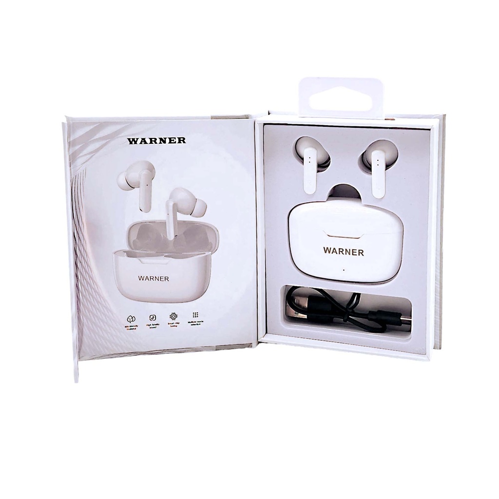 Warner TWS Ear Buds Smart Touch (BASS 66672)