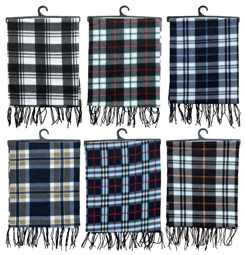 Winter -Winter Scarf Fleece Plaid