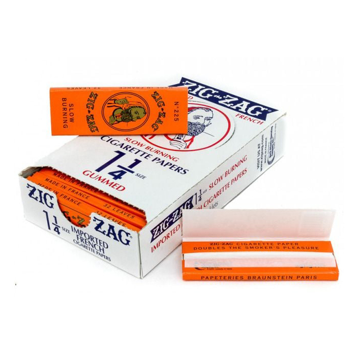Zig Zag Orange 1 1/4 Paper 24CT