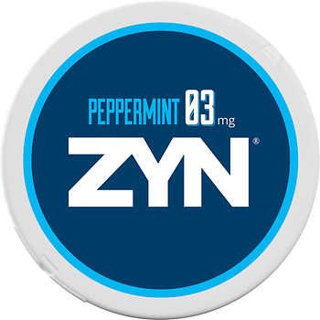 ZYN Nicotin Pouches PEPPERMINT 5PK 3MG