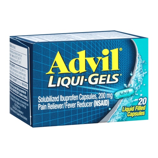 Advil Liqui-Gels Capsules 200MG 20CT