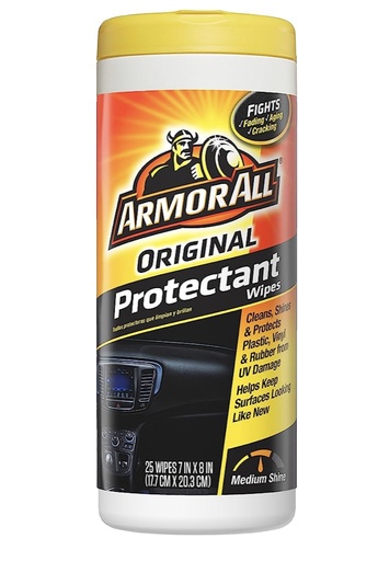 Armor All Protectant Wipes 25CT Can