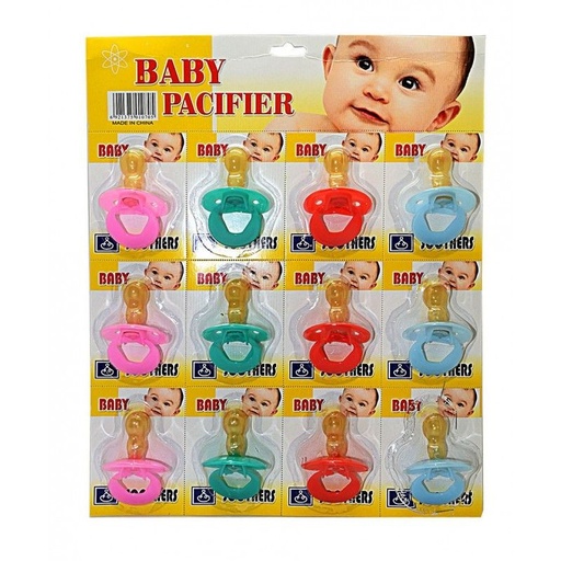 Baby Pacifiers 12s Card