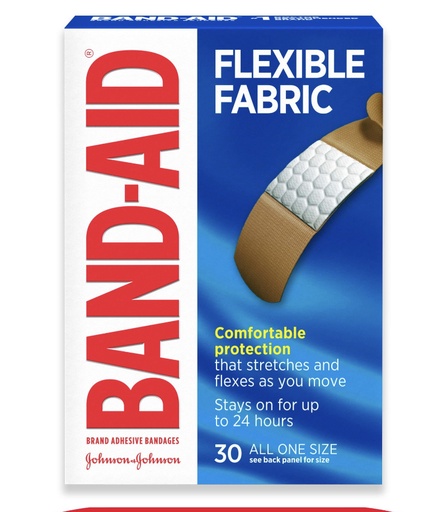 Band-Aid Flexible Fabric 30CT