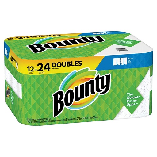 [Bounty-21157] Bounty Paper -A- Size 12=24 Double Roll