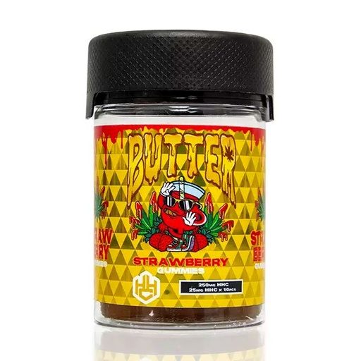 [Butter-12045] Butter D8 Gummy  250MG Jar Each