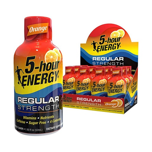 [Chaser-01520] 5-Hour Energy Regular Strength Orange 12CT