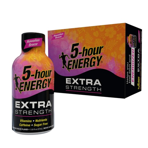[Chaser-12538] 5-Hour Energy Extra Strength Hawaiian Breeze 12CT