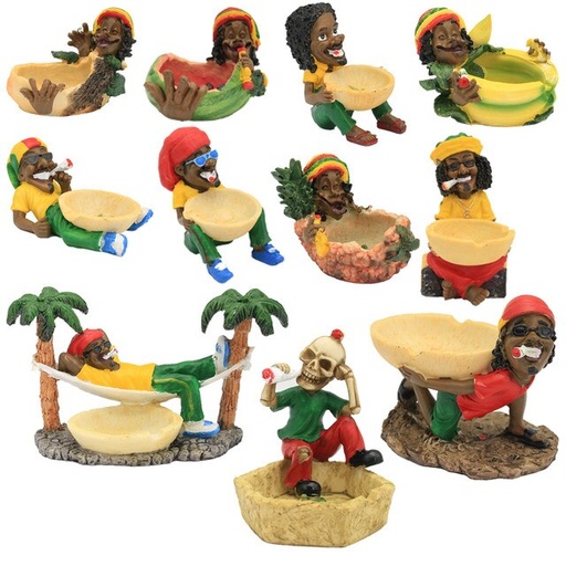 Chilling Rasta Man Small Ash Tray