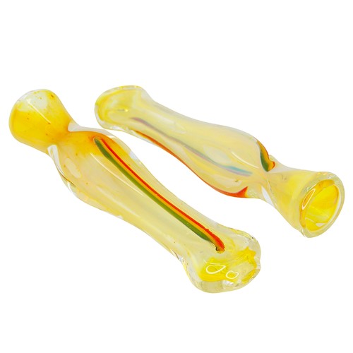 [Chillu-01548] Chillum Glass Pipe Fish Shape