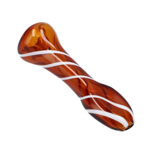 [Chillu-01550] Chillum Glass Pipe Flat Head