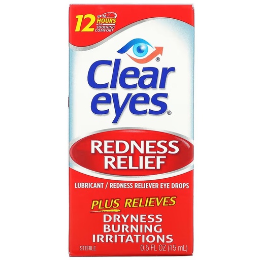 [Clear -02402] Clear Eyes 0.5oz Redness Relief
