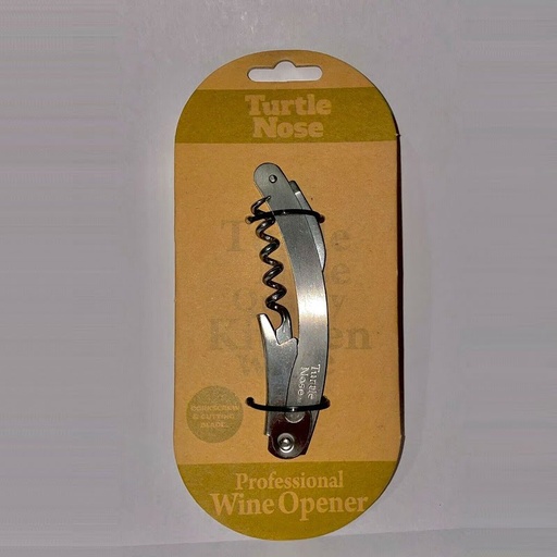Corkscrew Wine Opener Waiter Style (Turtle Nose)