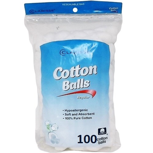 [Cotton-02490] Cotton Puffs/Balls 100ct