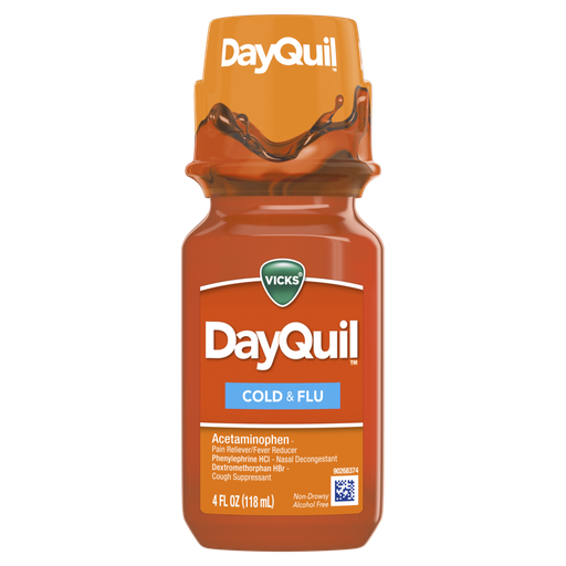DayQuil Severe Cold & Flu Liquid 4oz