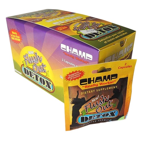 [Detox -22443] Detox Flush Out Capsules Champ 2'S/40CT Each