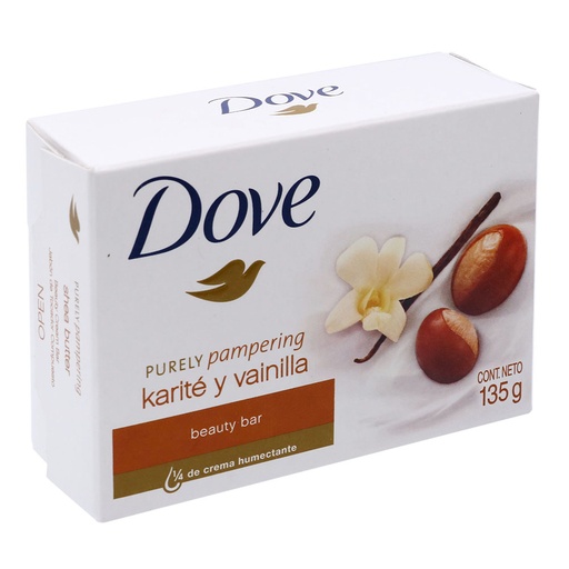 [Dove S-12174] Dove Soap Shea Butter Vanilla 135gm (Brown)