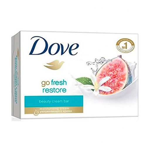 [Dove S-12942] Dove Soap Fig & Orange 135gm Restore (Cyan)