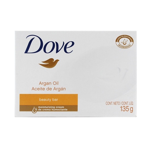 [Dove S-22765] Dove Soap Argan Oil 135gm (Tan)