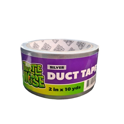 [Duct T-23994] Duct Tape 2" 10YDS Silver Turtle Nose