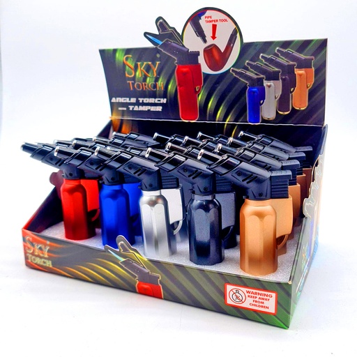 [Eagle -21448] Sky Torch Lighter Auto Cap & Tamper (SK702T) 20ct